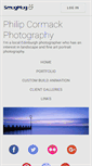 Mobile Screenshot of philipcormack.com