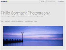 Tablet Screenshot of philipcormack.com